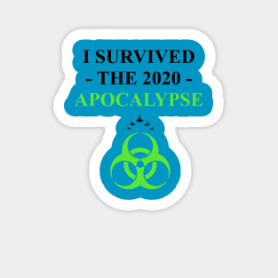I Survived the 2020 Apocalypse (7) Sticker